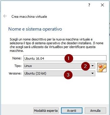 come installare ubuntu su virtualbox