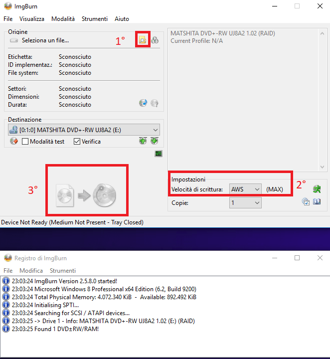 Masterizzare un file ISO su CD o DVD