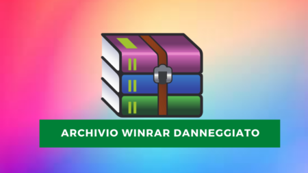 Archivio WinRAR danneggiato