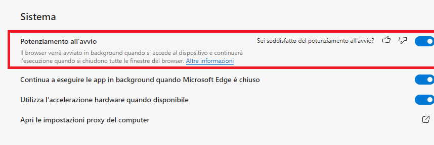 Come velocizzare Microsoft Edge