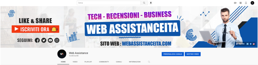 Come ottimizzare Canale YouTube