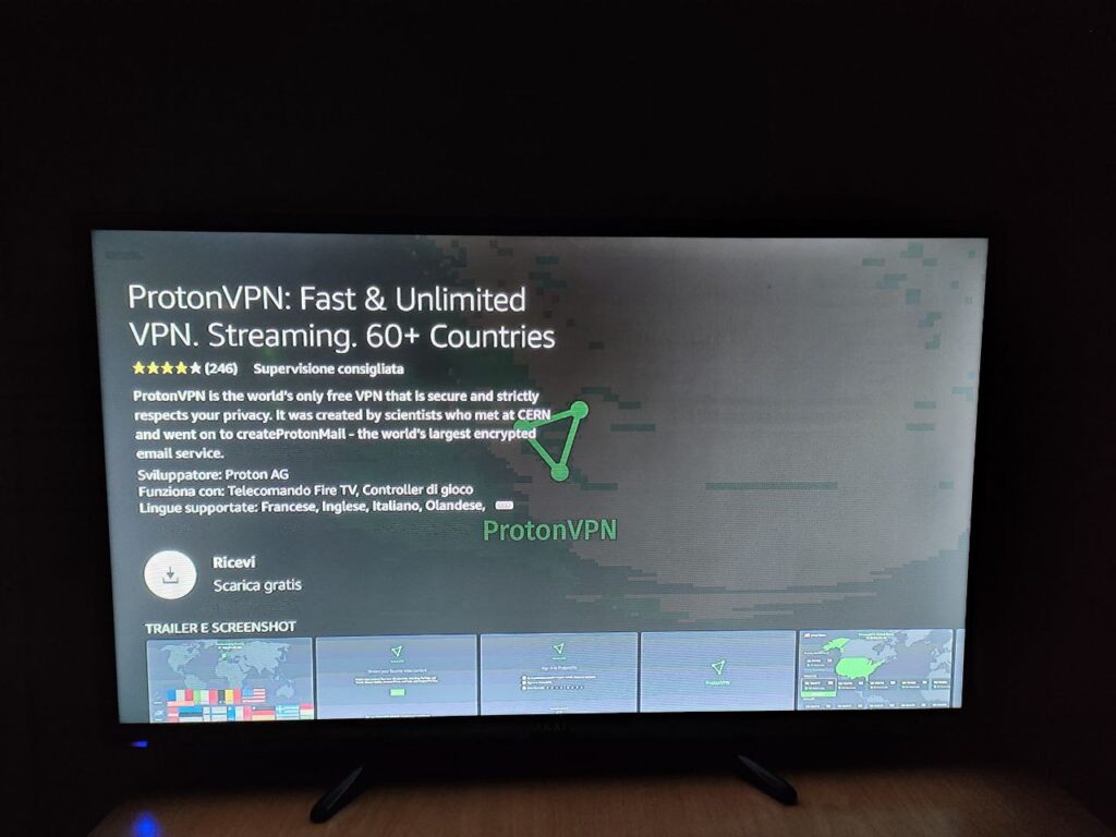 VPN gratis fire TV