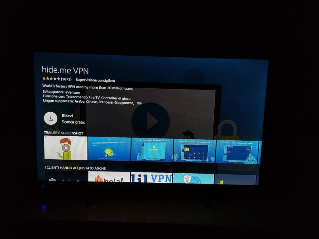 VPN gratis Fire TV stick 1