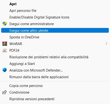 aprire più volte lo stesso programma