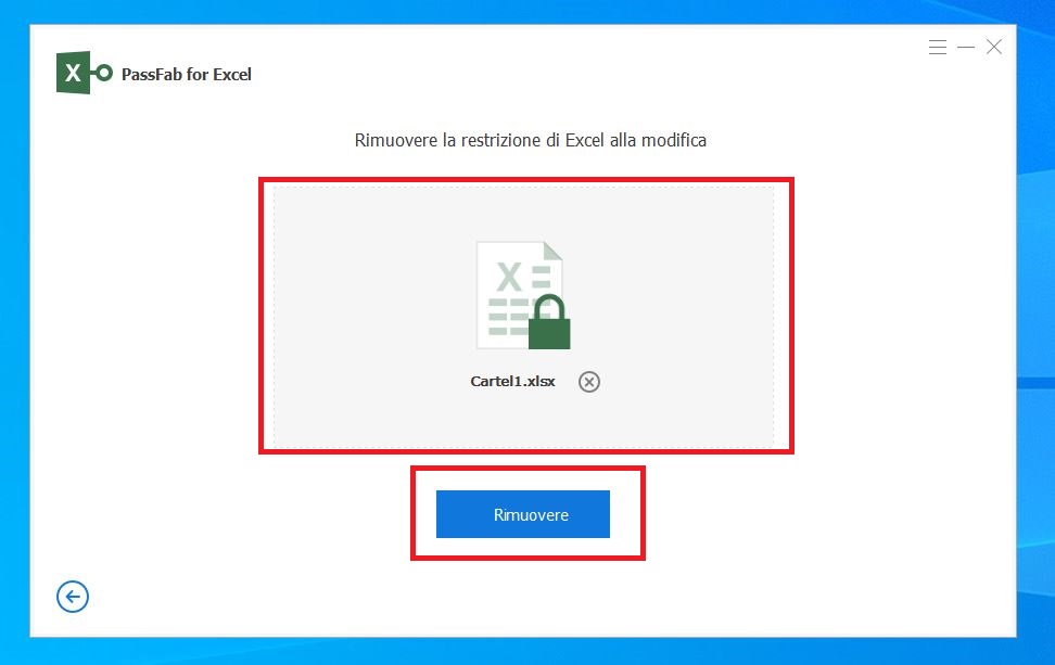 Recuperare password Excel dimenticata