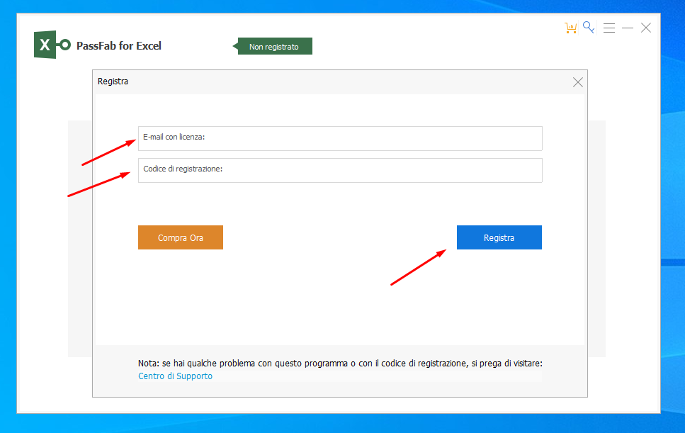 Recuperare password Excel dimenticata 1