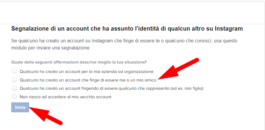 Come recuperare account Instagram rubato 10