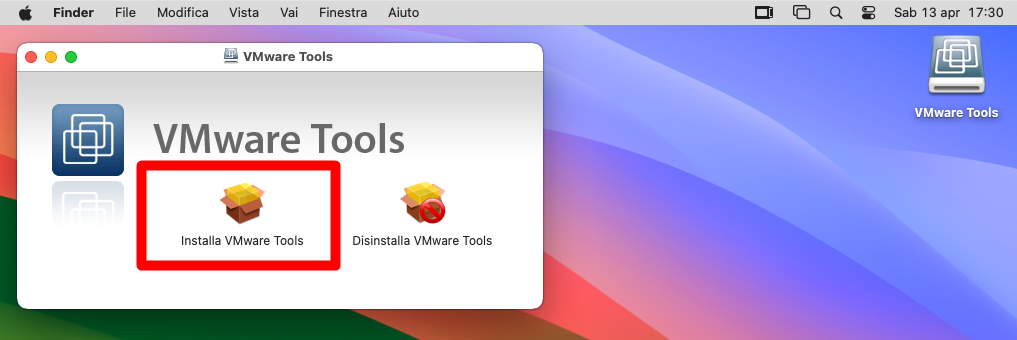Come installare MacOS Sonoma su VMware