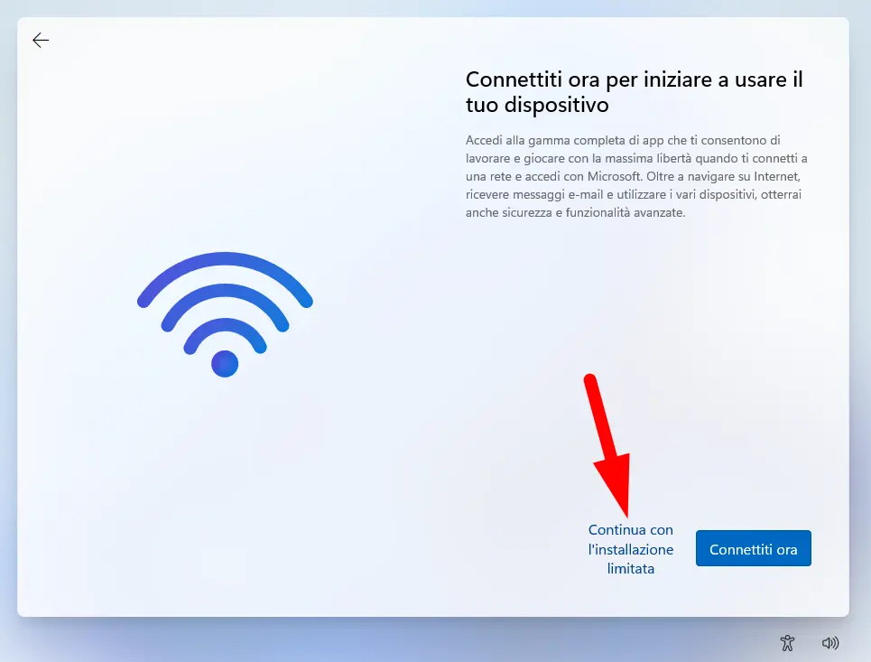 Come installare Windows 11 senza account Microsoft