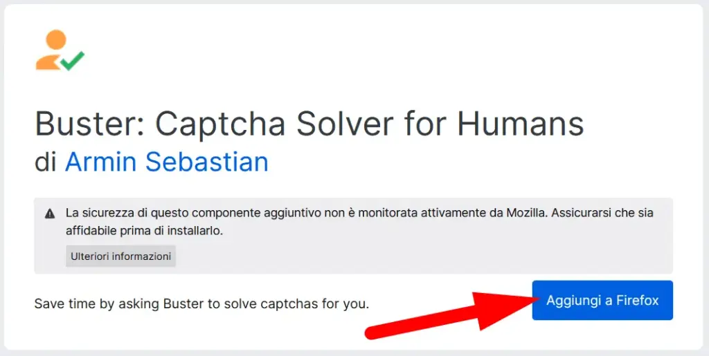 Come risolvere i CAPTCHA con Buster Captcha Solver for Humans