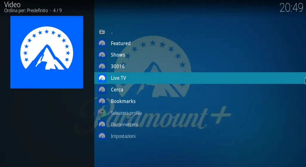 Come installare Paramount Plus su Kodi 12