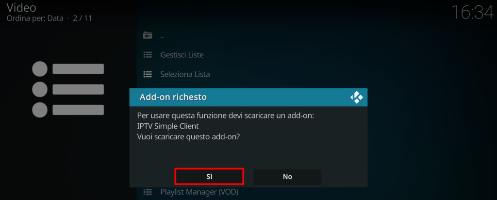 come guardare i canali tv su kodi 10